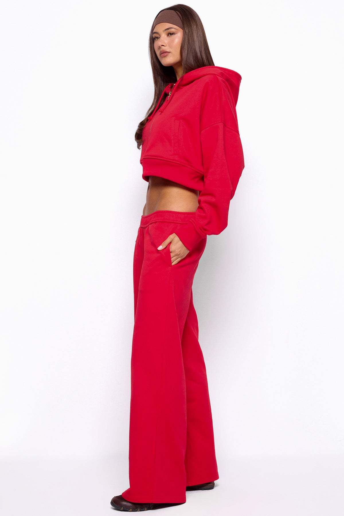 Byrdi Sweatpants - RED