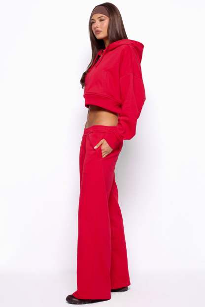 Byrdi Sweatpants - RED