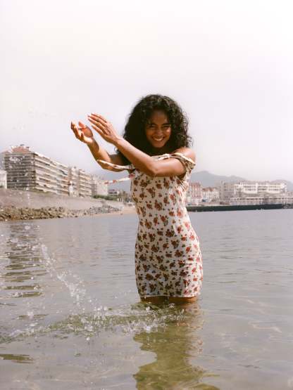 Robe ERIN - BALADEBUCOLIQUE ECRU