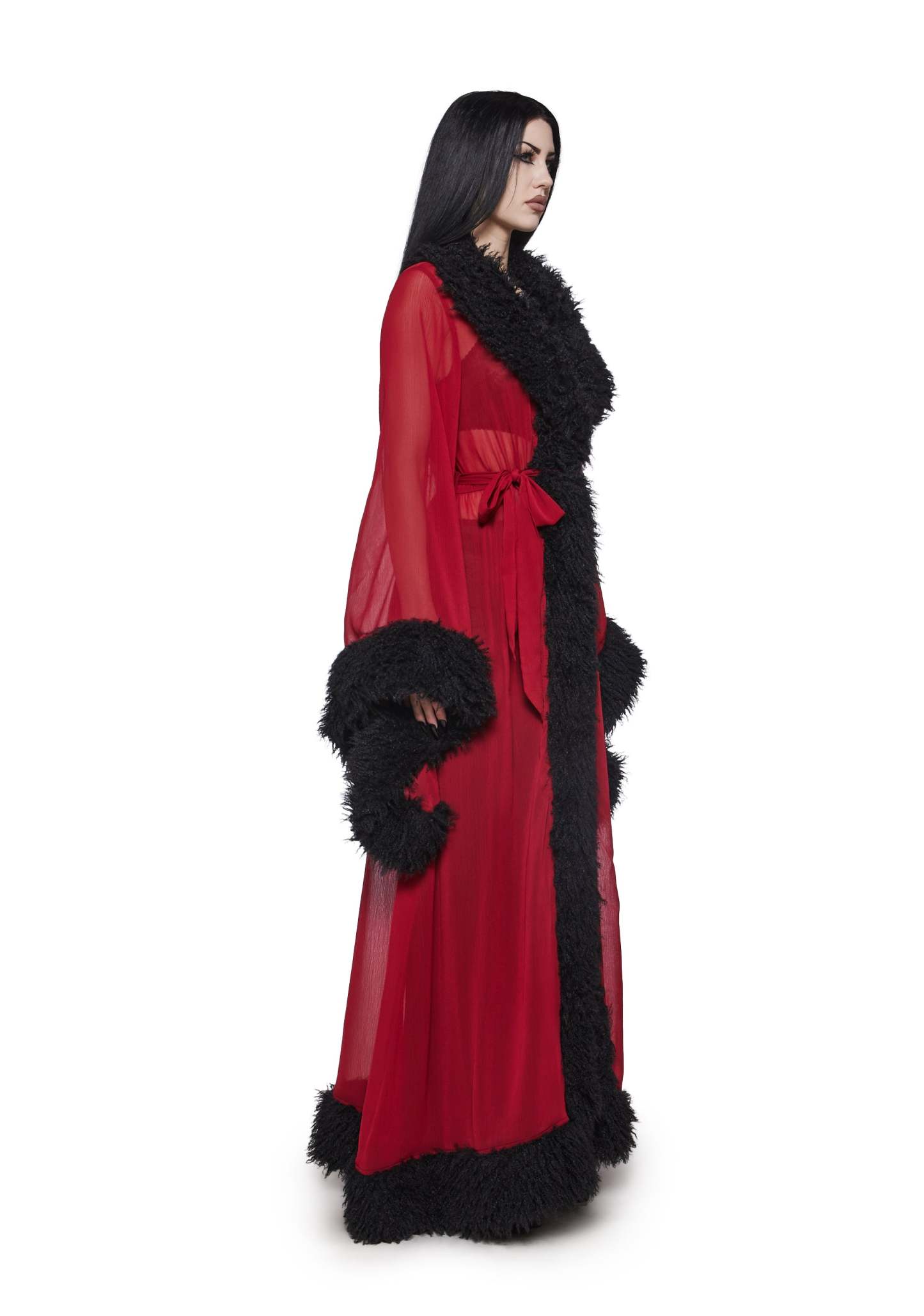 three|dark red