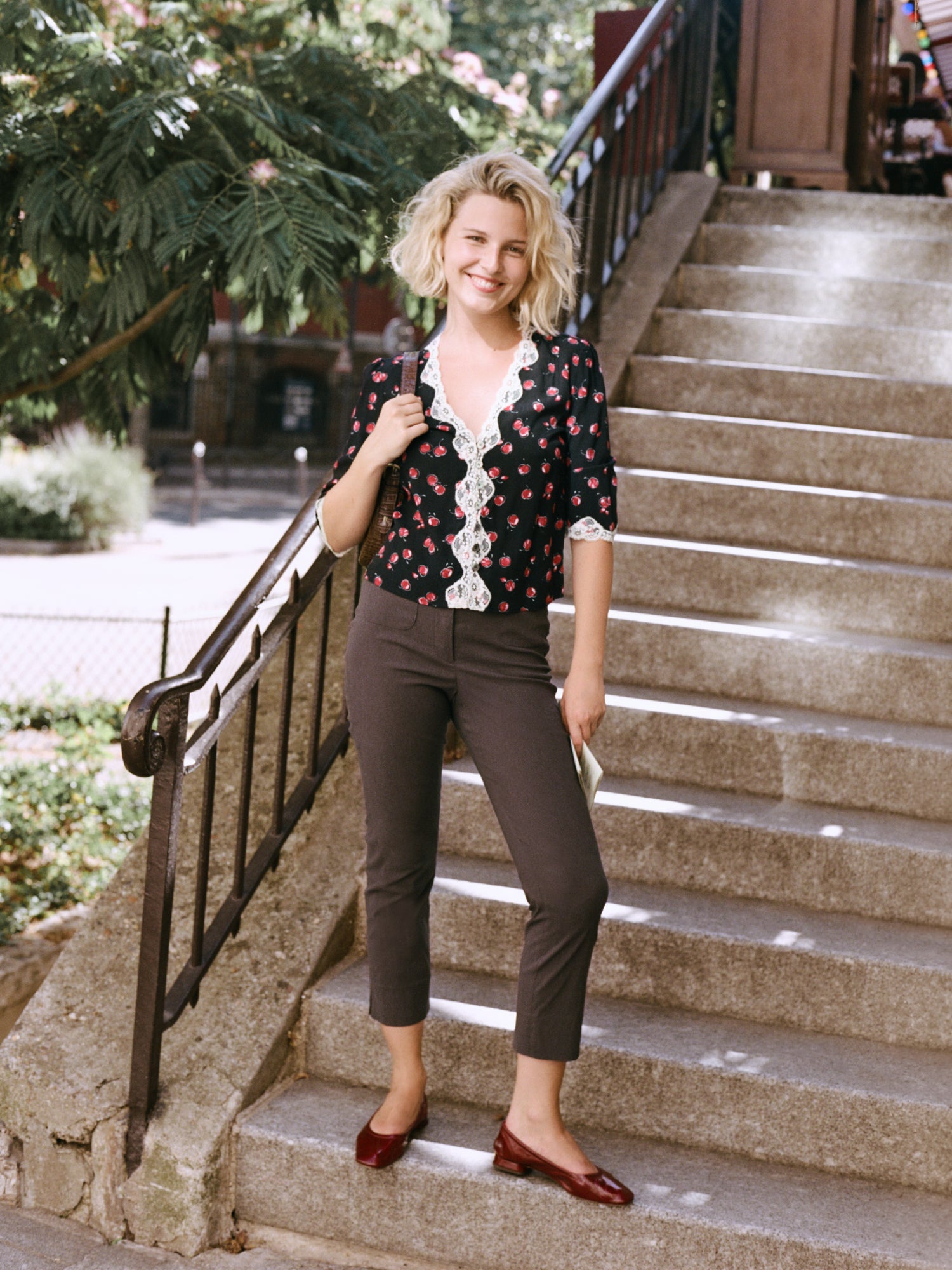 Pantalon HARRY - Uni Marron