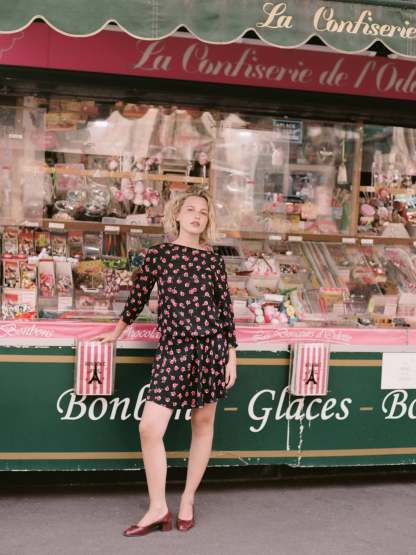 Robe ROSIE - GRIOTTES NOIR