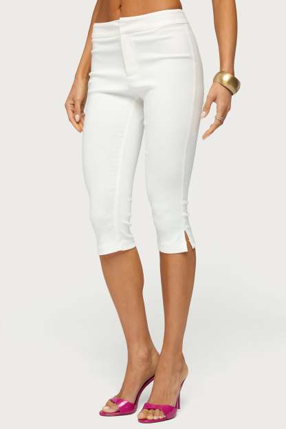 Sarafina Capri Pants - WHITE