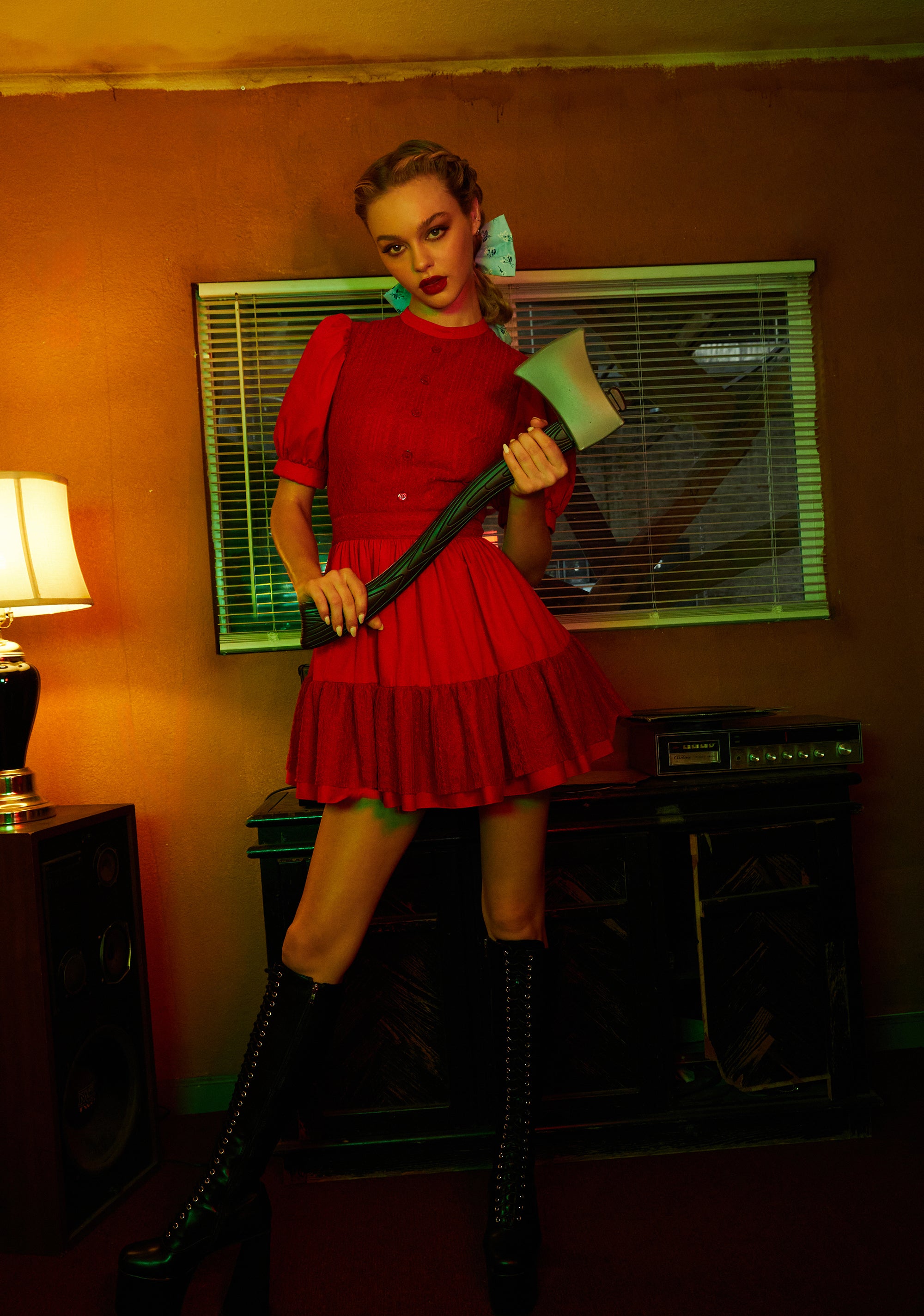 Killer Farmhouse Starlet Costume - RED