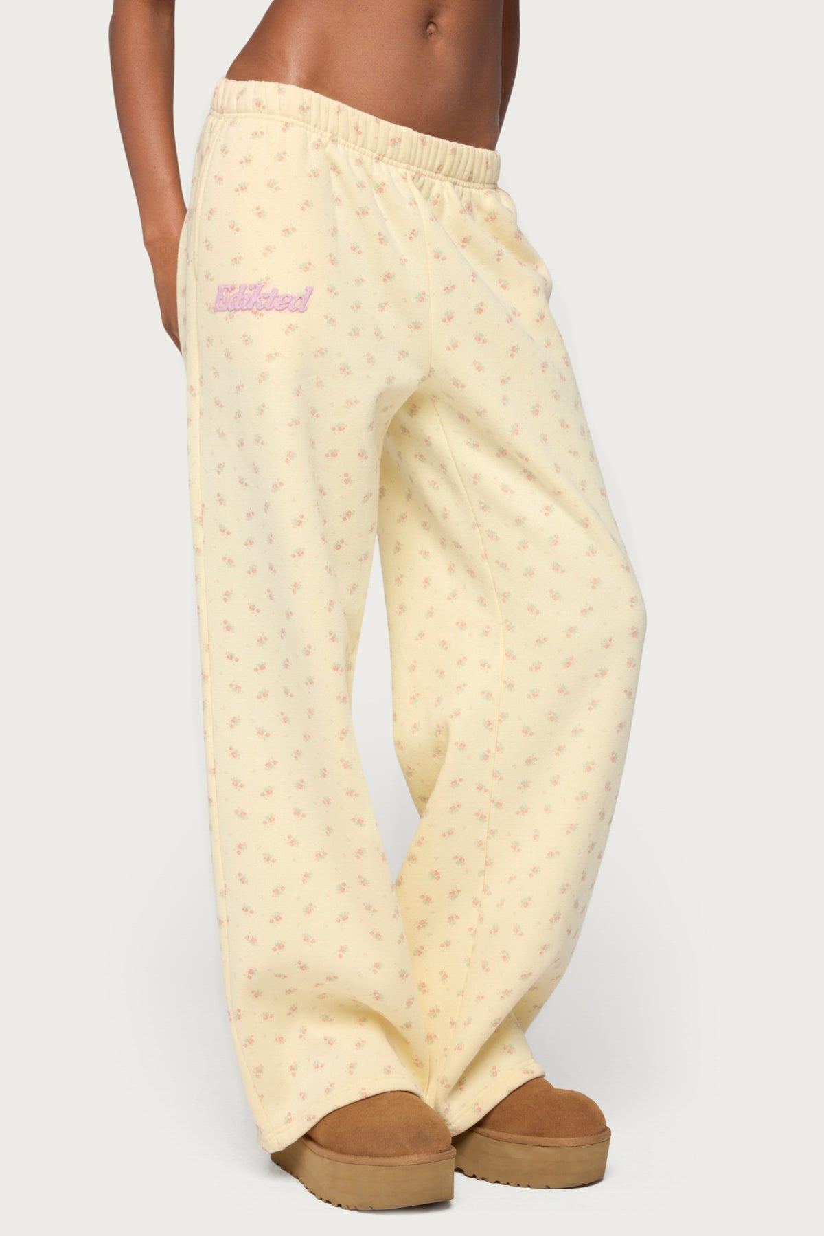 Flower Power Sweatpants - YELLOW