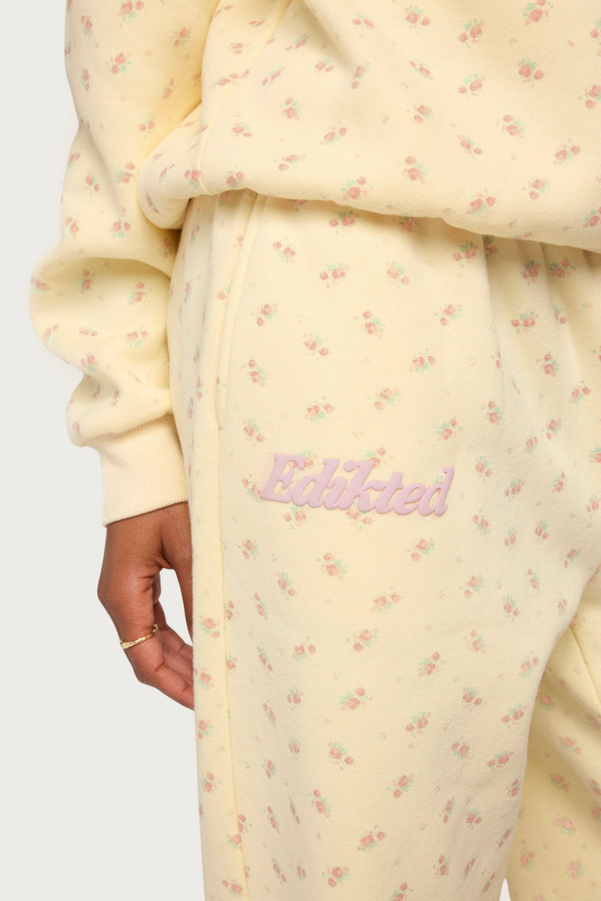 Flower Power Sweatpants - YELLOW