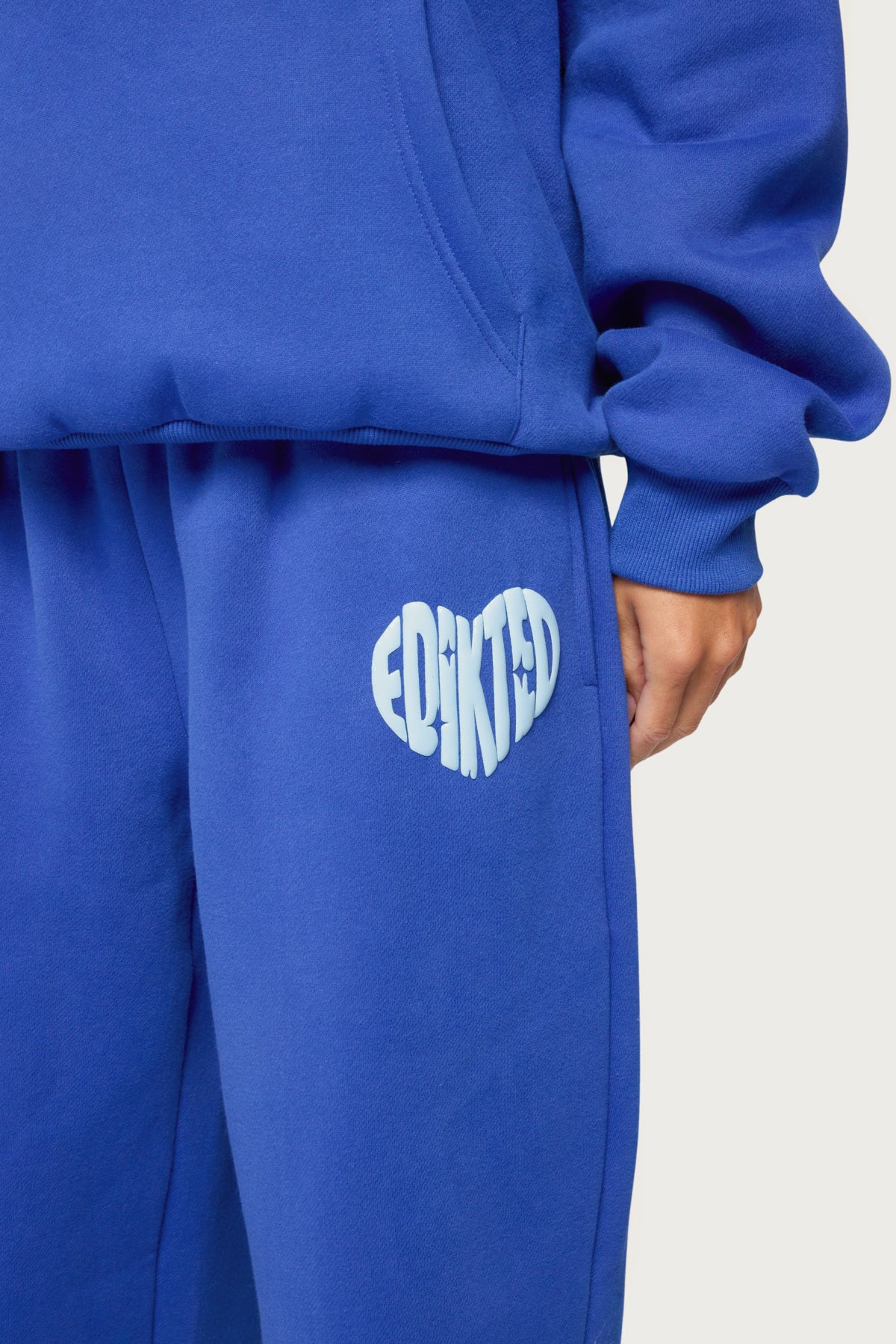 Major Love Edikted Sweatpants - BLUE