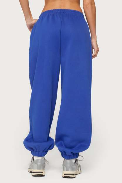 Major Love Edikted Sweatpants - BLUE