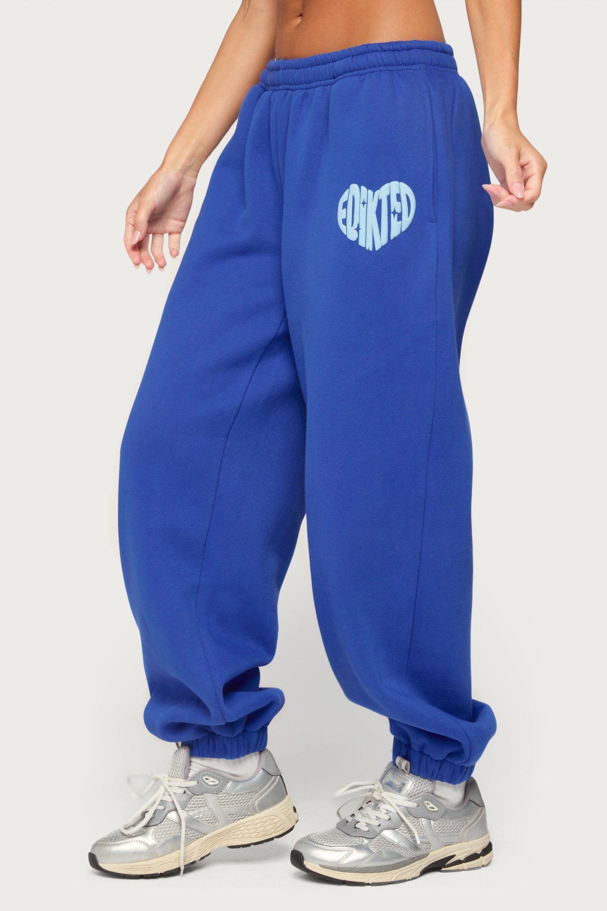 Major Love Edikted Sweatpants - BLUE