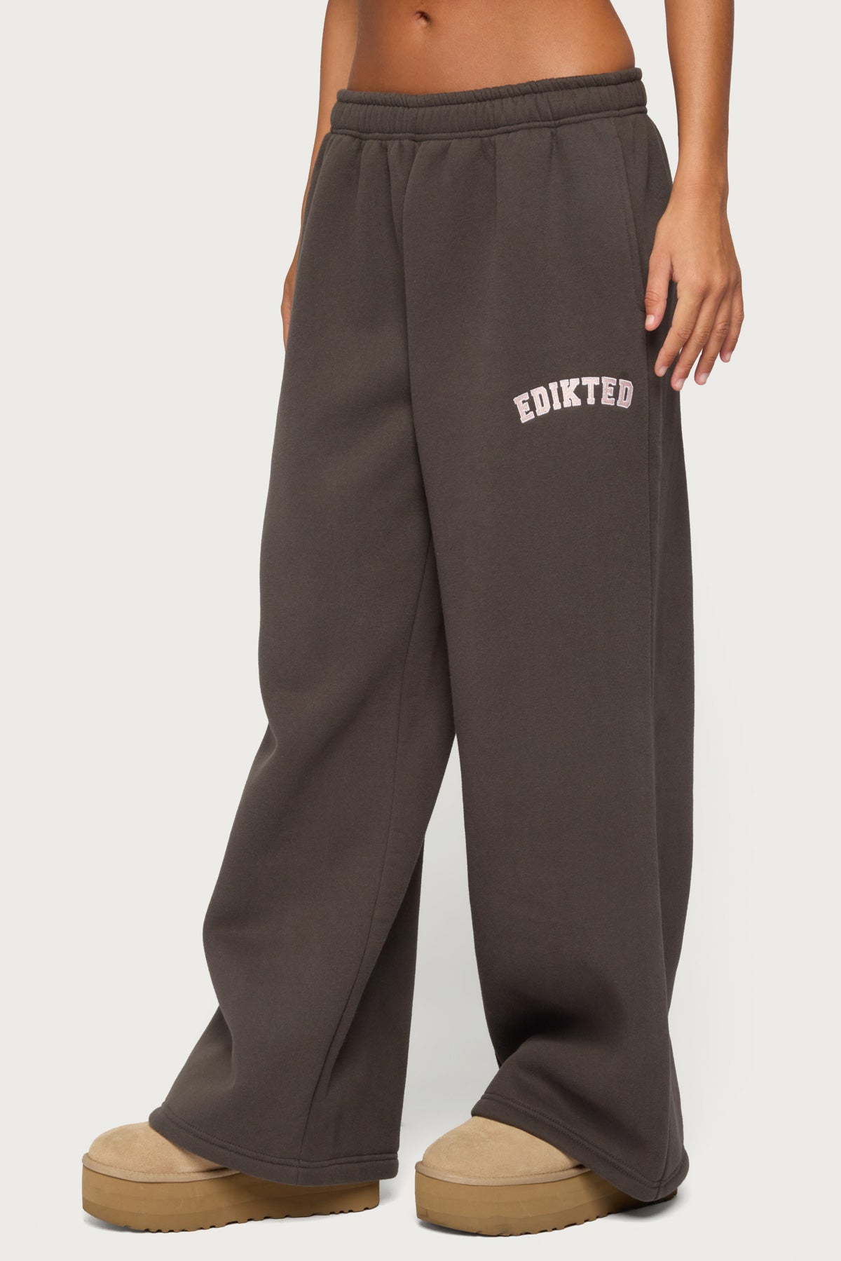Edikted Major Sweatpants - CHARCOAL