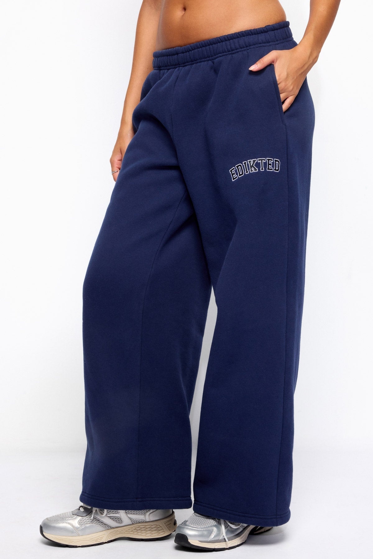 Edikted Major Sweatpants - NAVY