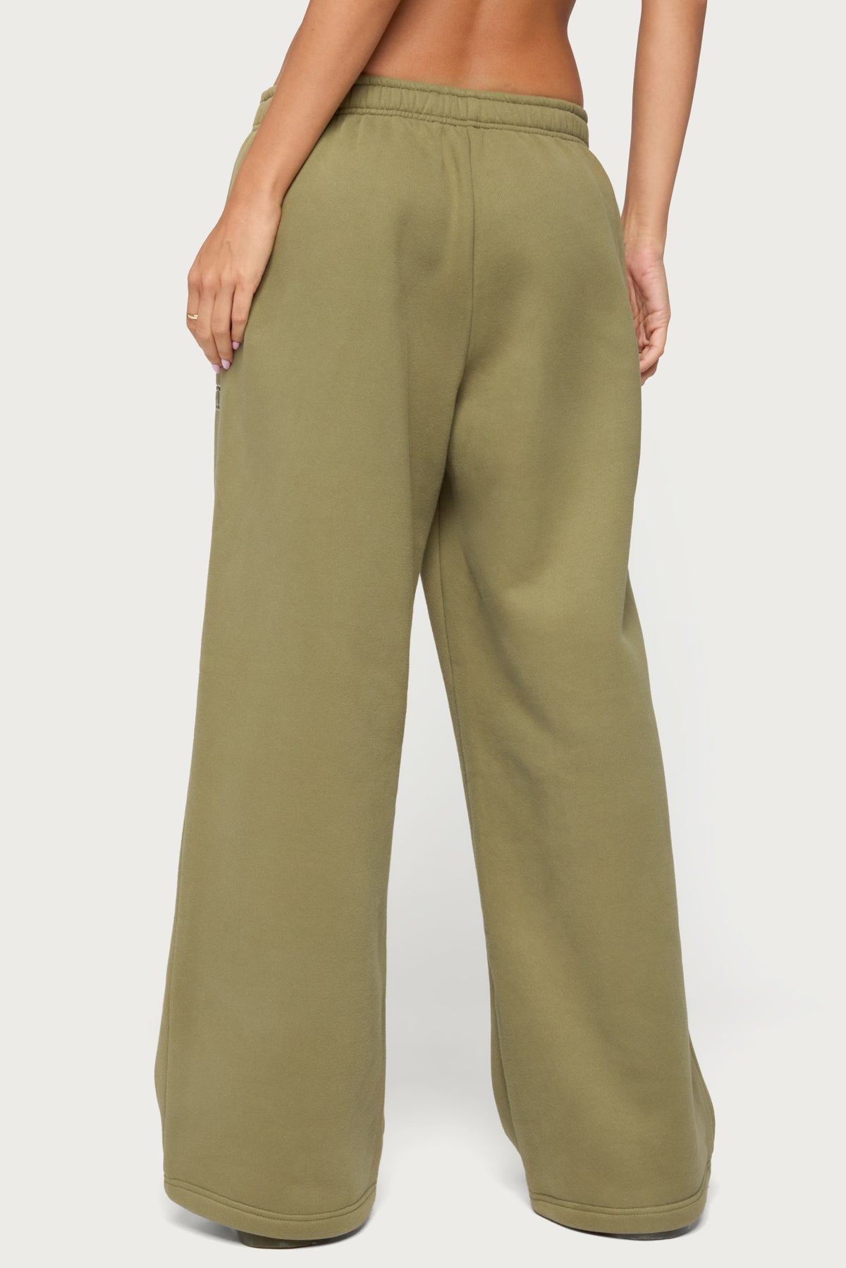 Edikted Major Sweatpants - OLIVE