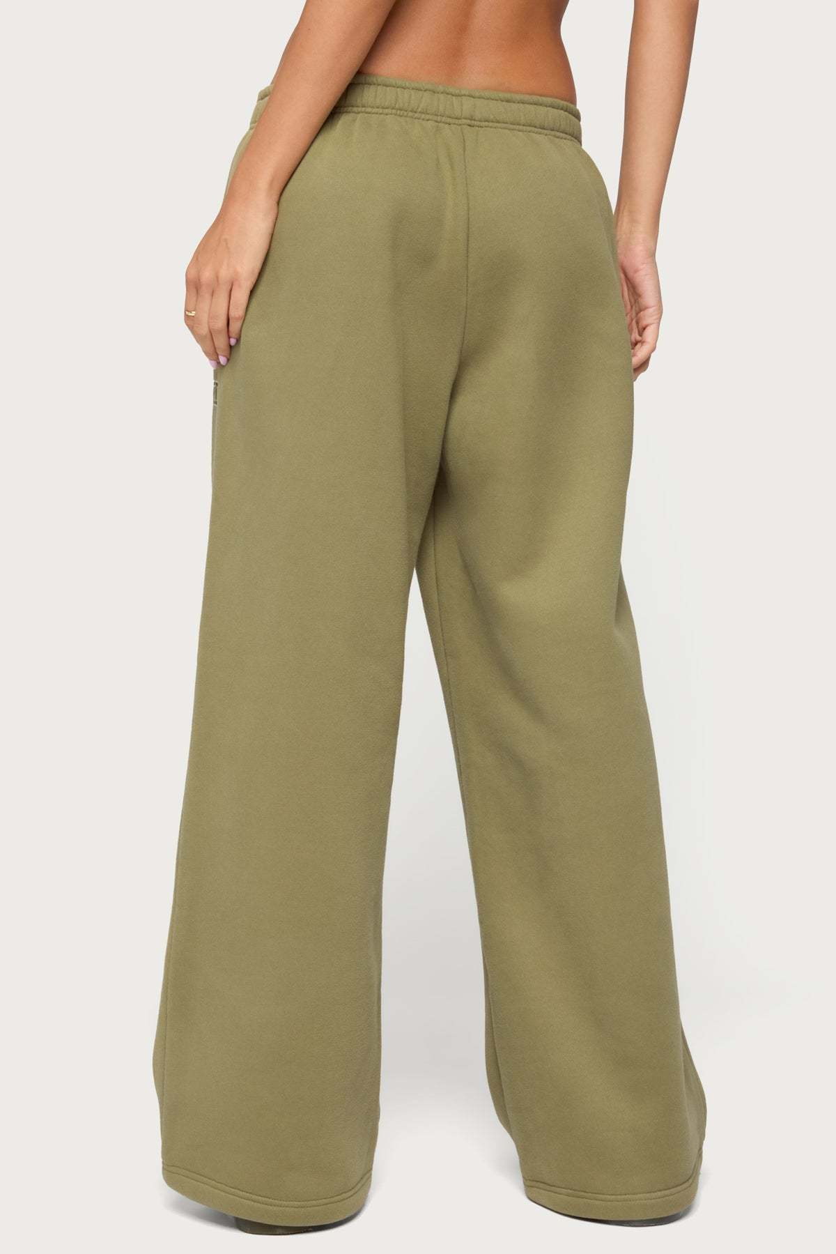 Edikted Major Sweatpants - OLIVE