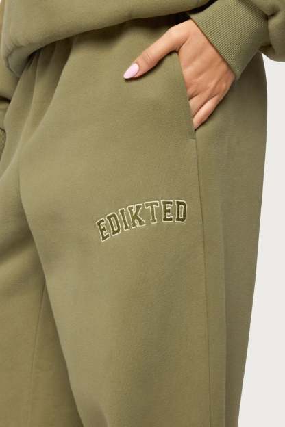Edikted Major Sweatpants - OLIVE