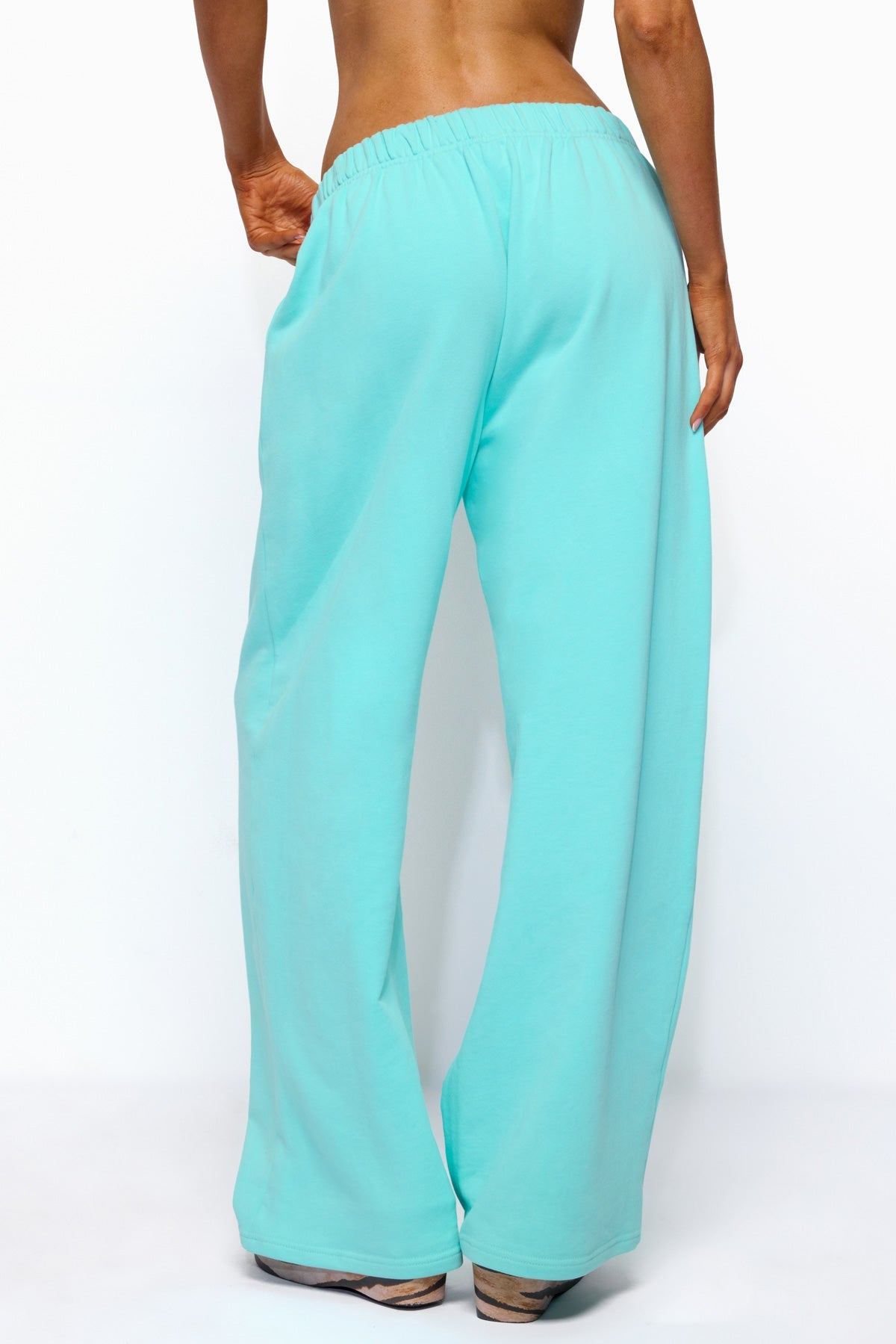 Only Edikted Straight Leg Sweatpants - AQUA