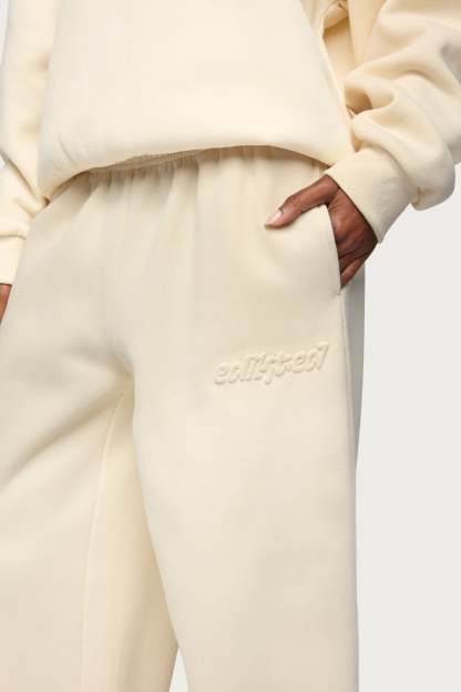 Totally Edikted Sweatpants - CREAM
