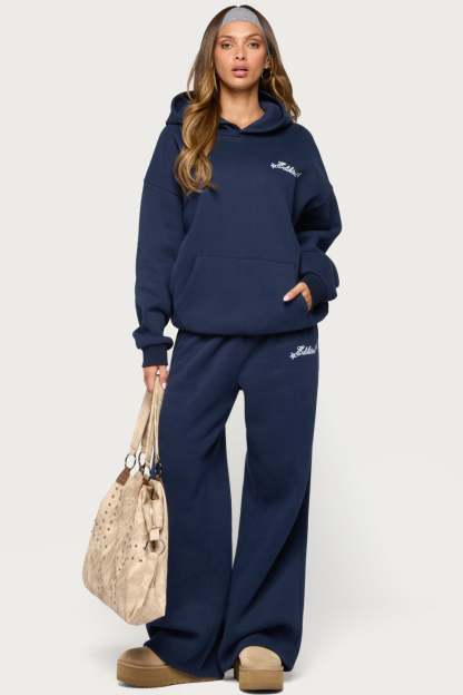 Club Edikted Sweatpants - NAVY