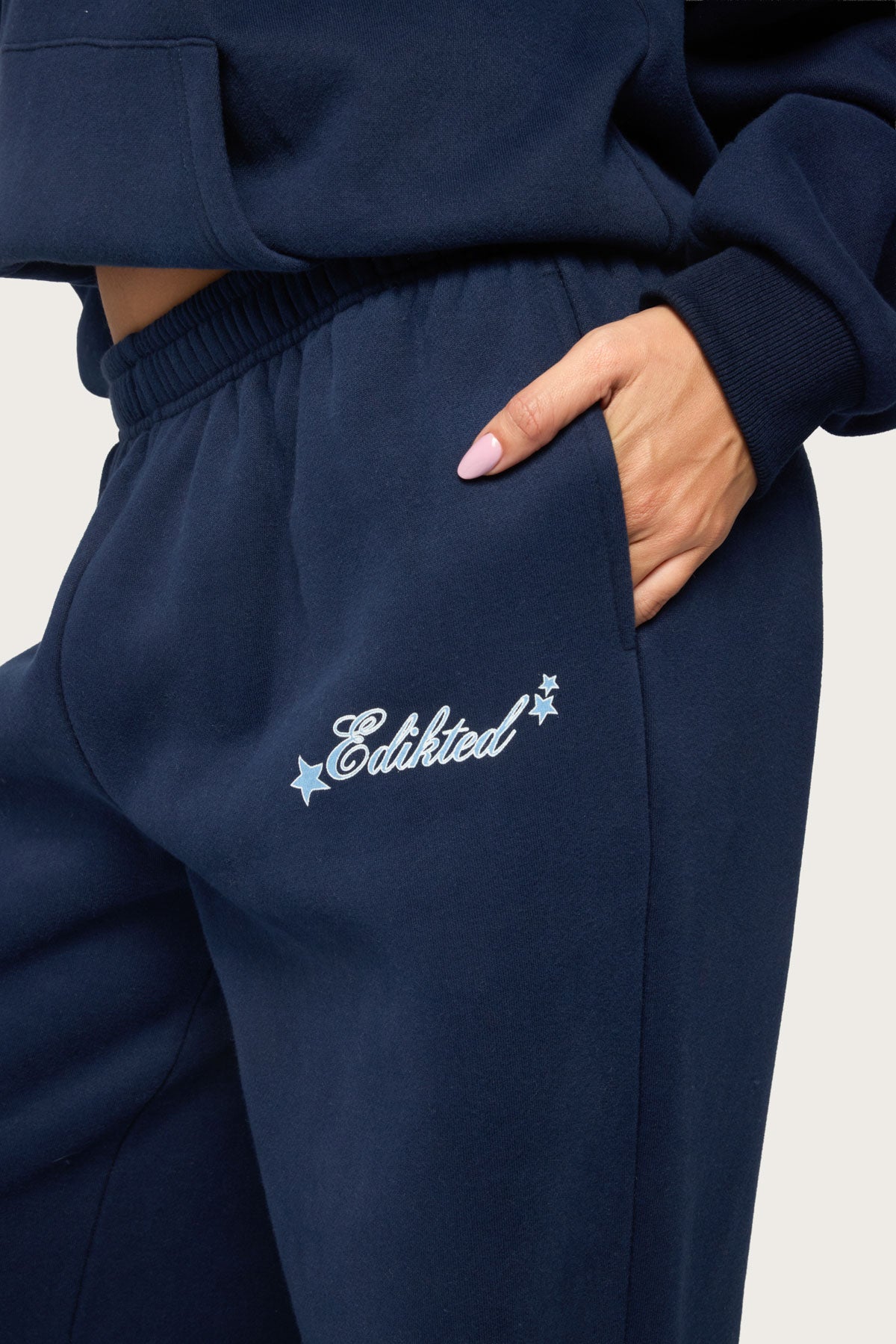 Club Edikted Sweatpants - NAVY