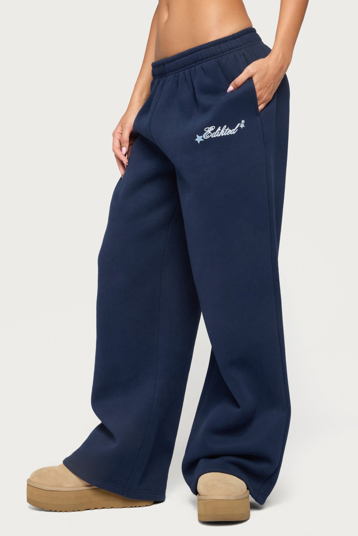 Club Edikted Sweatpants - NAVY