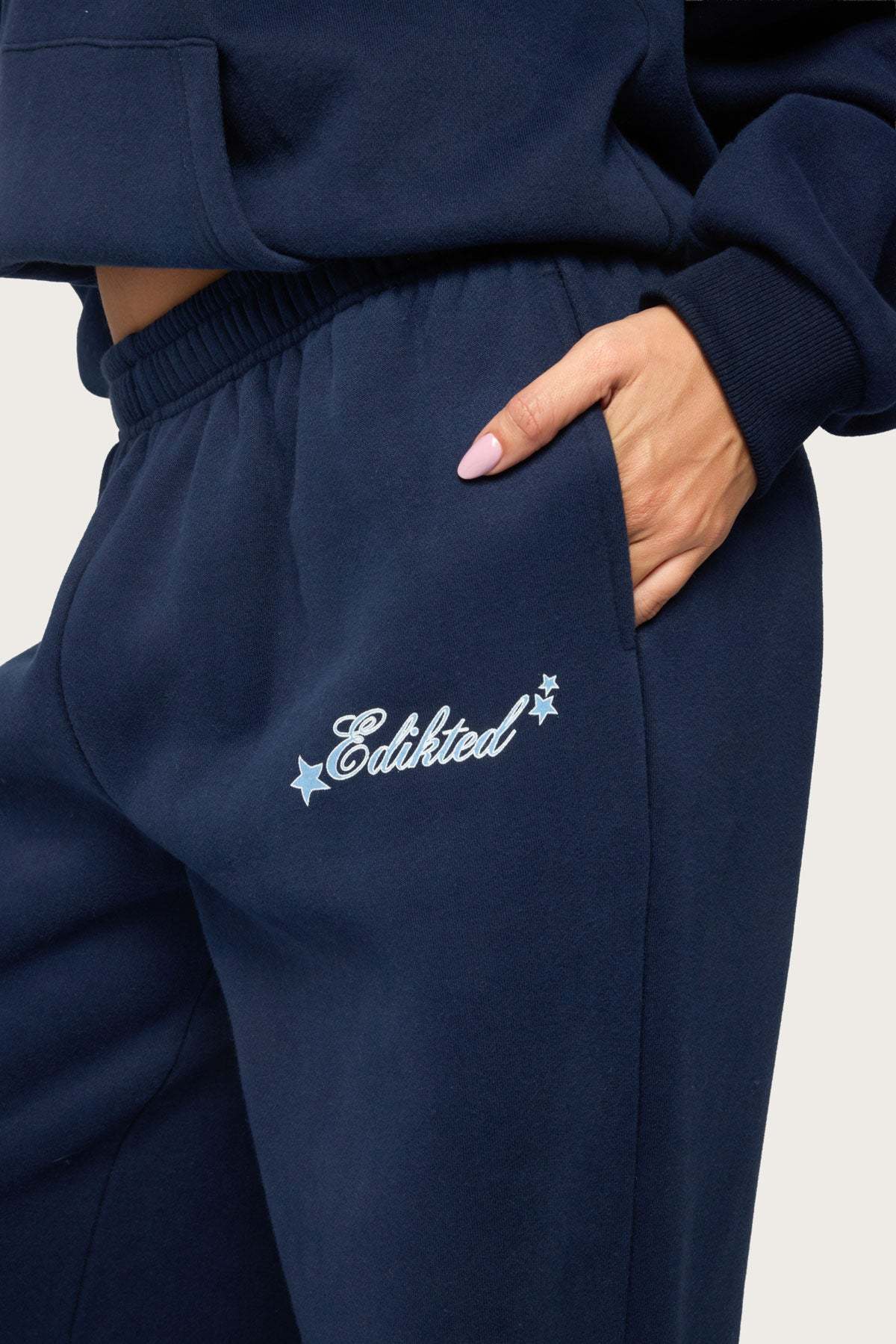 Club Edikted Sweatpants - NAVY