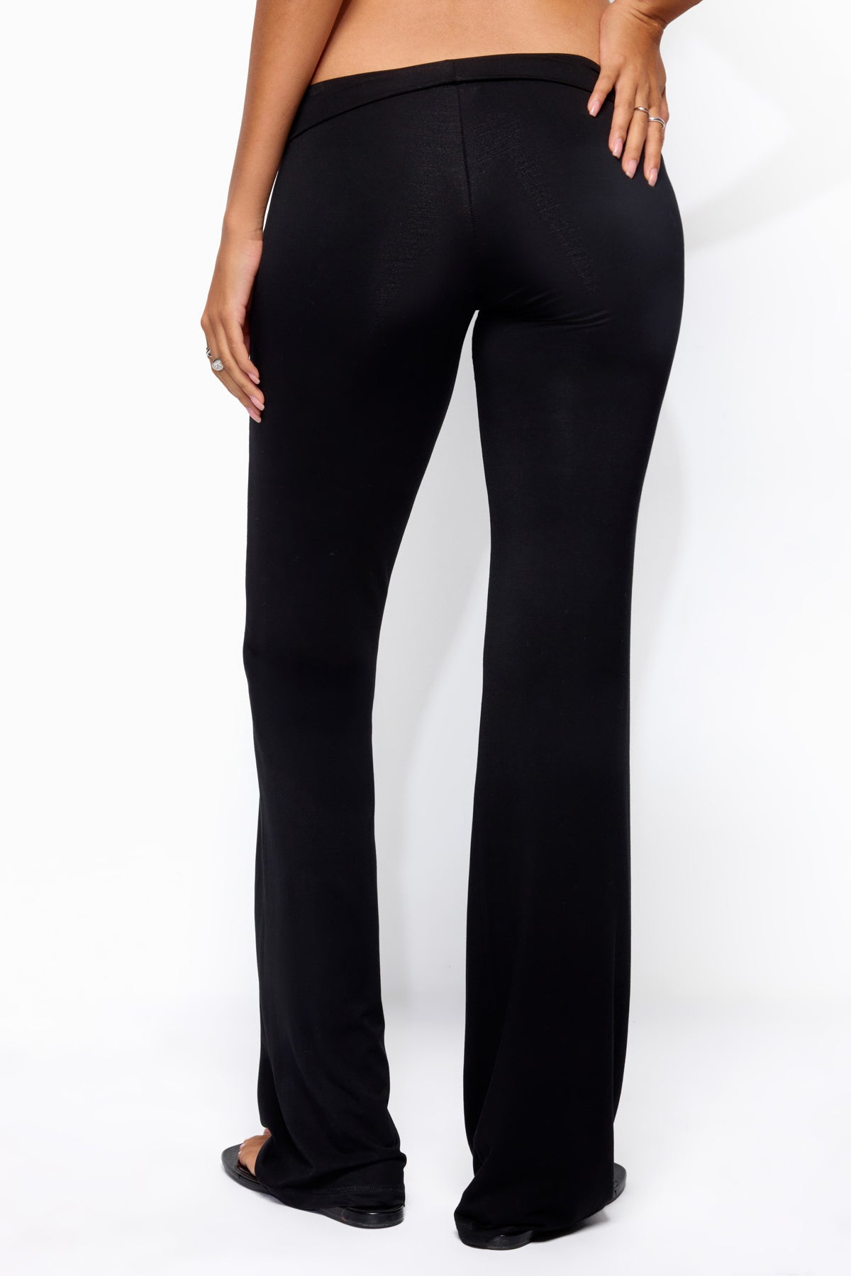 Callan Flared Pants - BLACK