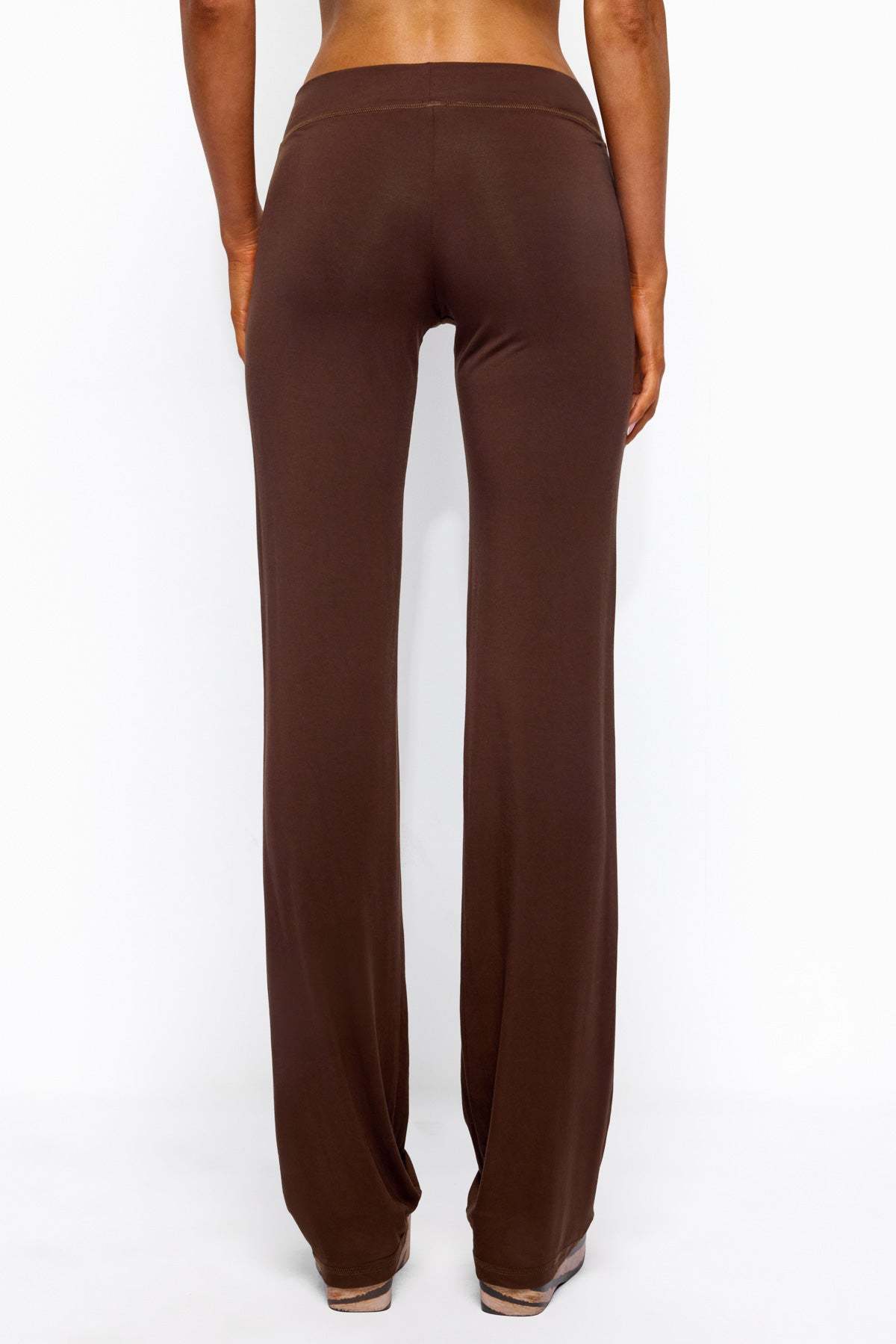 Callan Flared Pants - BROWN