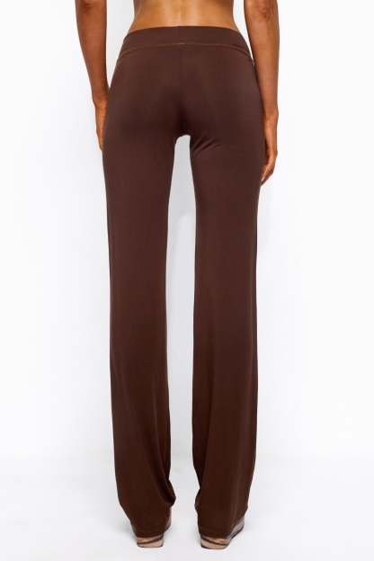 Callan Flared Pants - BROWN
