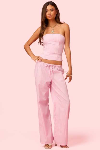 Barbie™ Icon Striped Pants - PINK