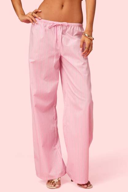 Barbie™ Icon Striped Pants - PINK