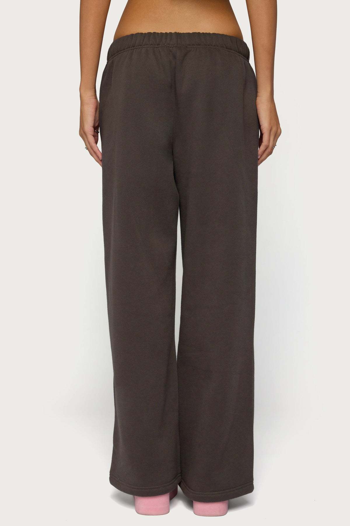 Always Edikted Sequin Sweatpants - DARK-GRAY