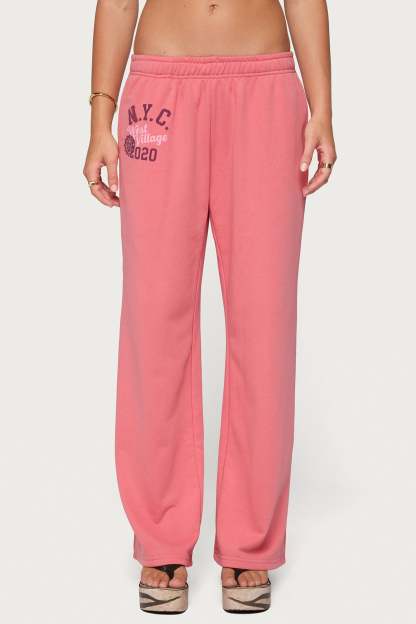 Edikted 2020 Sweatpants - PINK