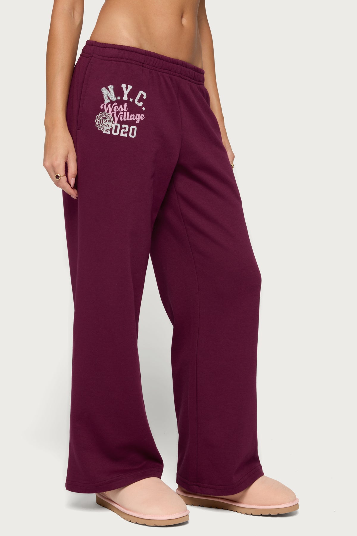 Edikted 2020 Sweatpants - PLUM
