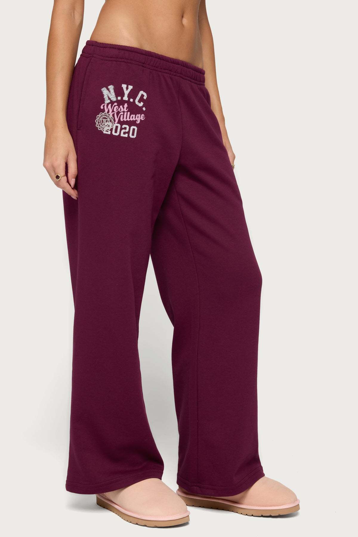 Edikted 2020 Sweatpants - PLUM