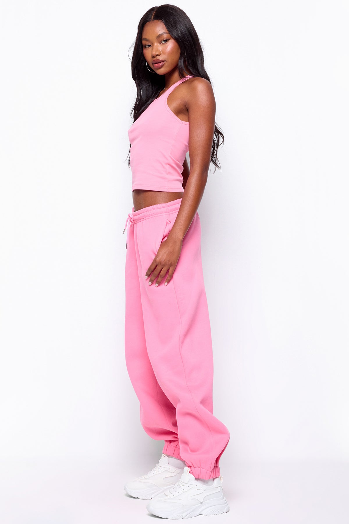 Raely Oversized Sweatpants - PINK