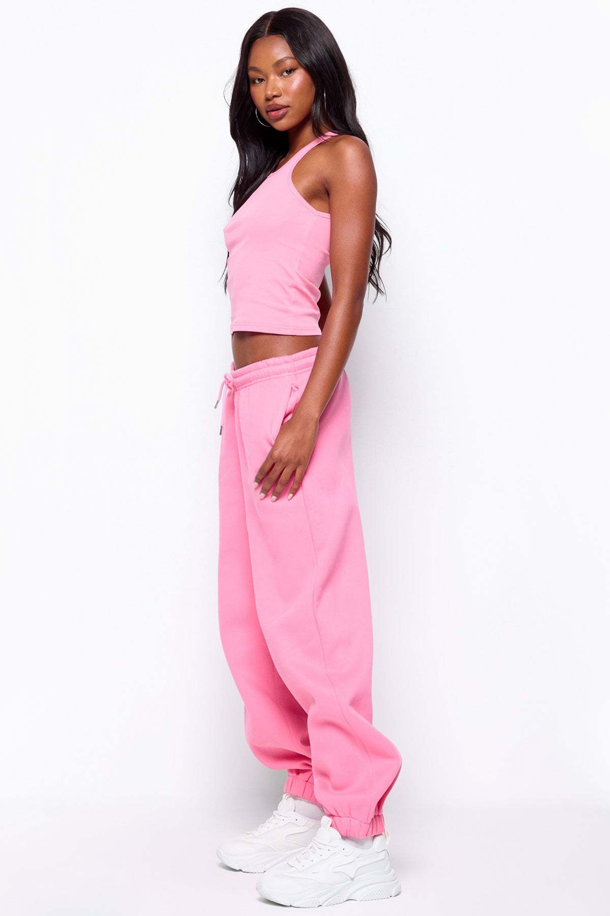 Raely Oversized Sweatpants - PINK