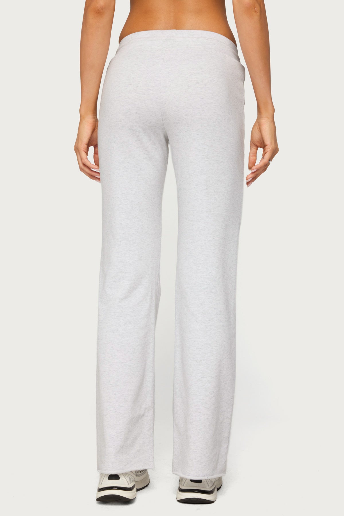 Ilene Terry Sweatpants - LIGHT-GRAY-MELANGE