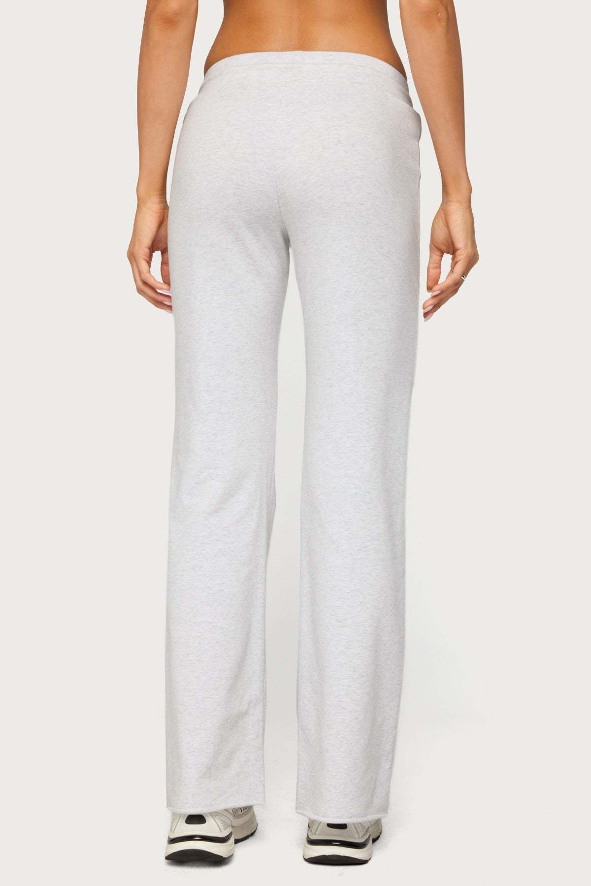 Ilene Terry Sweatpants - LIGHT-GRAY-MELANGE