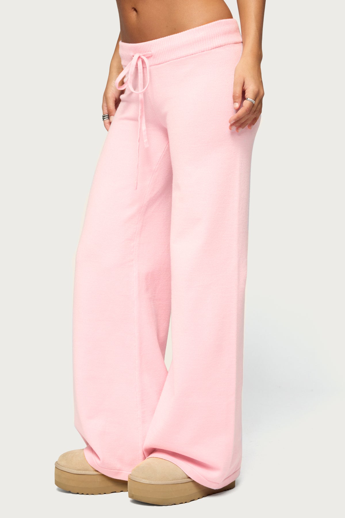 Eddie Knit Pants - LIGHT-PINK