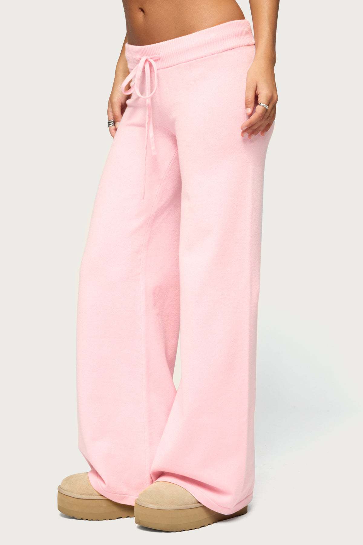 Eddie Knit Pants - LIGHT-PINK