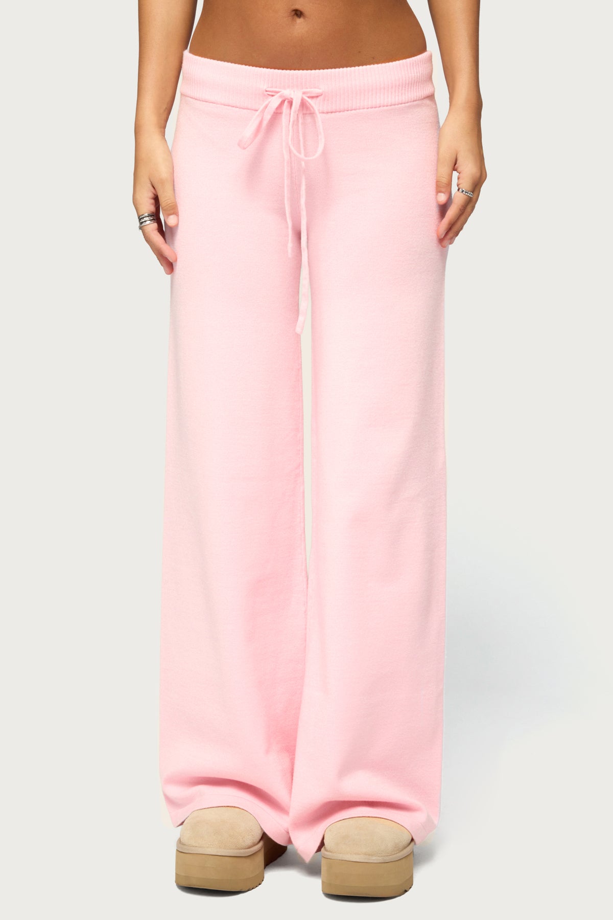 Eddie Knit Pants - LIGHT-PINK