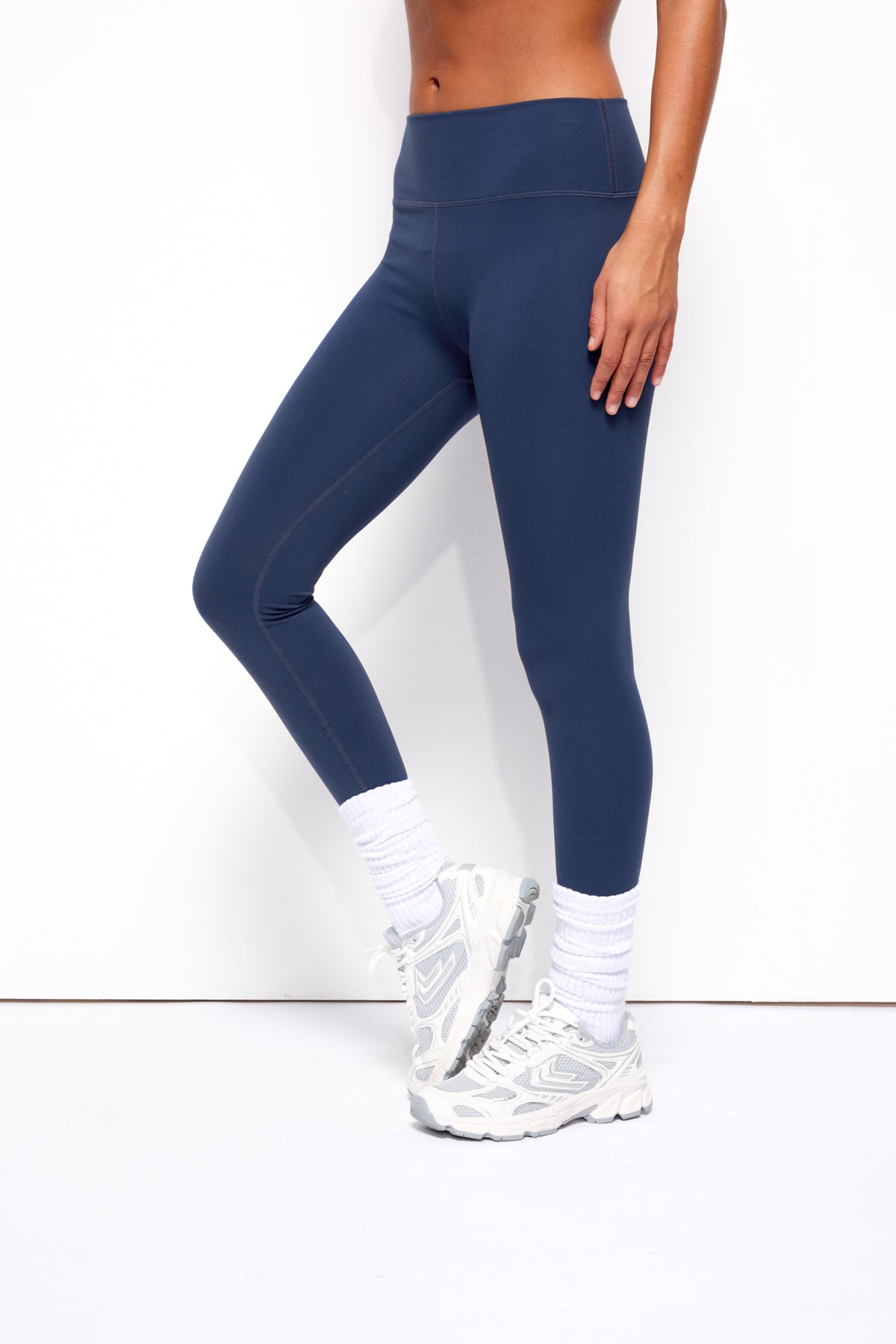 Faery High Rise Leggings - NAVY