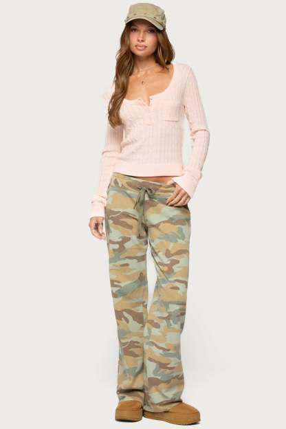 Kaile Cable Knit Top - LIGHT-PINK