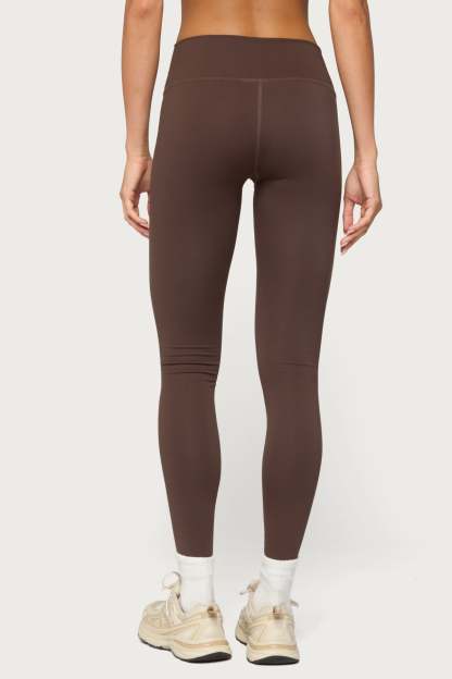 Faery High Rise Leggings - BROWN