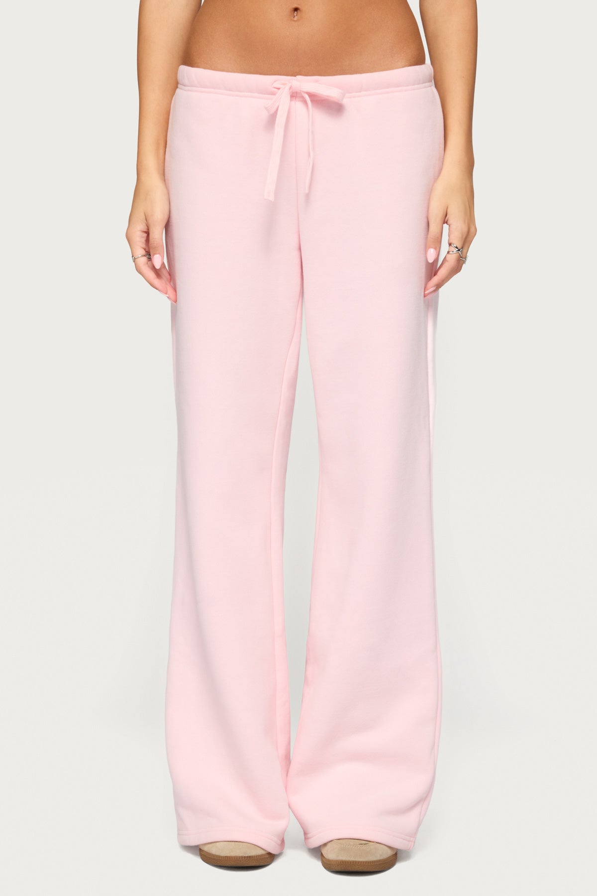 Melissa Straight Leg Sweatpants - LIGHT-PINK