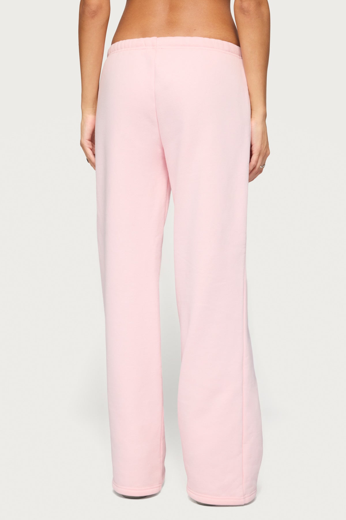 Melissa Straight Leg Sweatpants - LIGHT-PINK