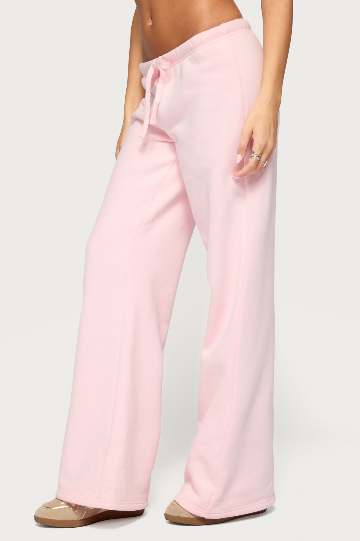 Melissa Straight Leg Sweatpants - LIGHT-PINK
