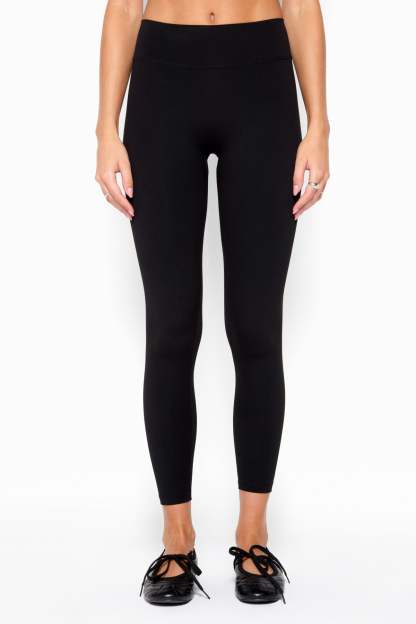 Emberleigh Active High Rise Leggings - BLACK