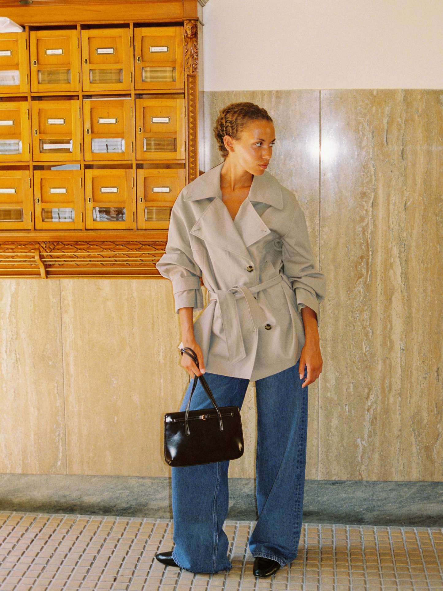 Trench-coat THEODORA - UNI MASTIC