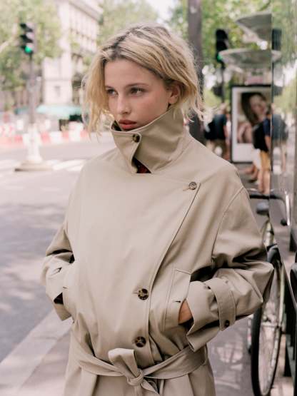 Trench-coat THEODORA - UNI MASTIC