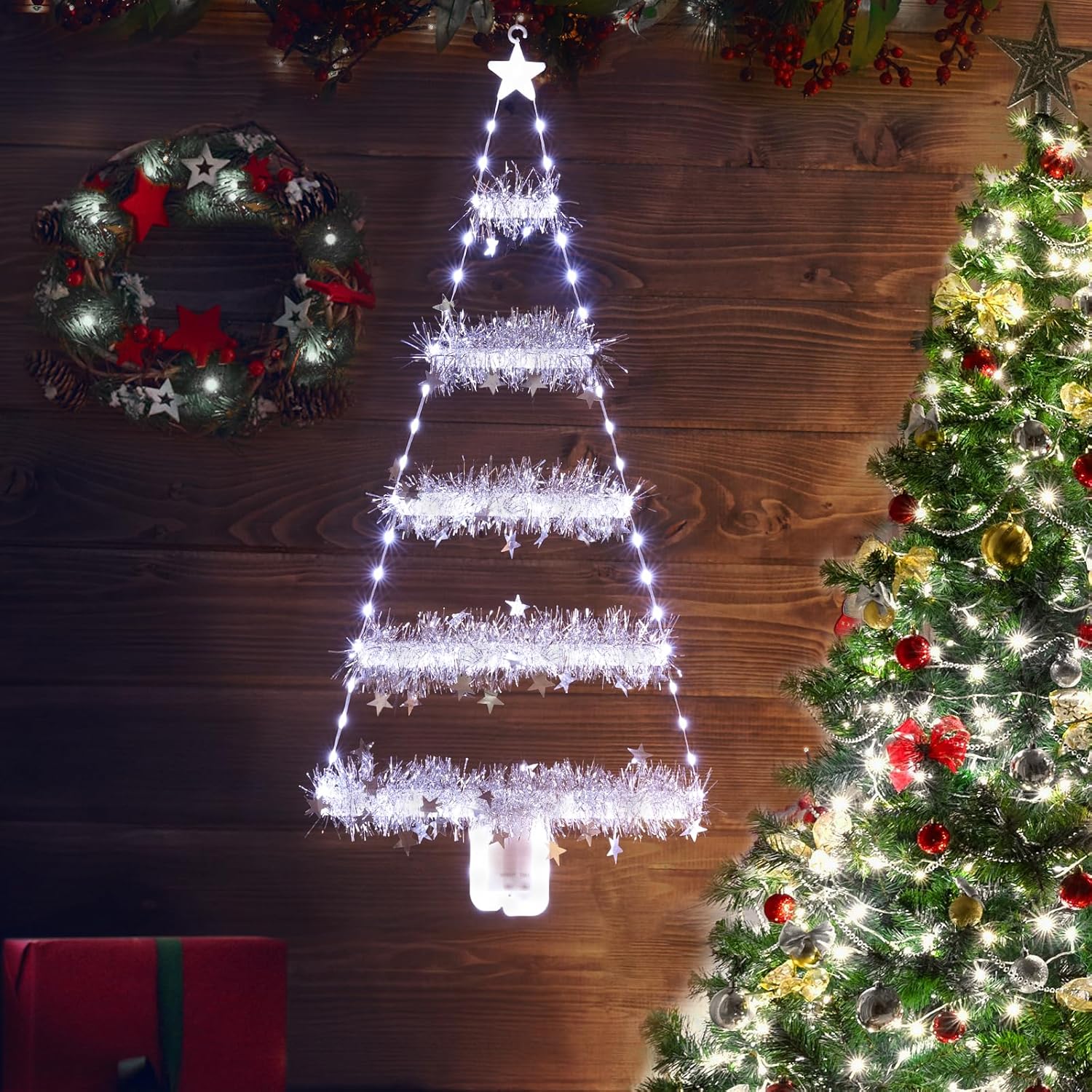 🎄Preheat 2025 Sale 49% OFF! - LED Ladder Lights with Climbing Santa Claus